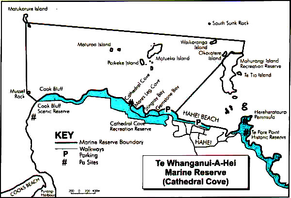 Marine Reserve boundaries